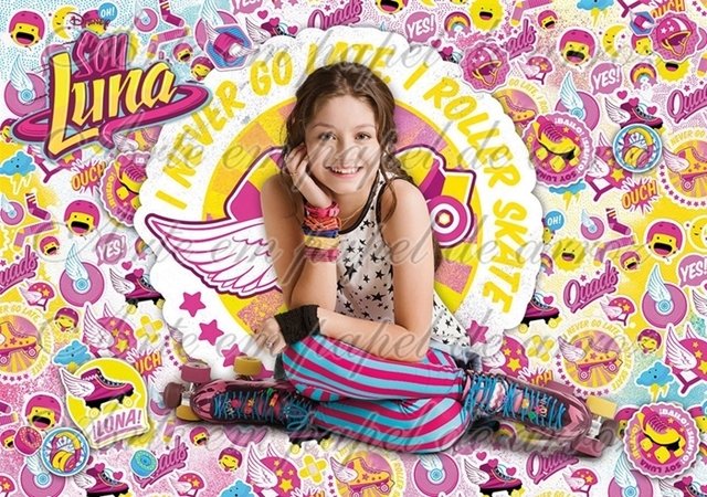 Soy Luna (Modelo 01) - Loja Arte em Papel de Arroz