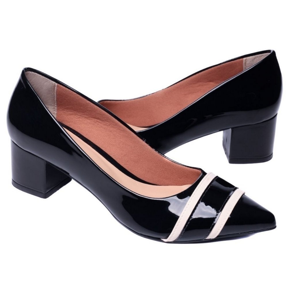scarpin preto comprar
