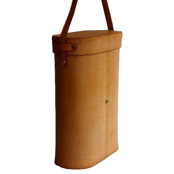 Porta Mate de Cuero Grano Largo Suela Vanesa Giardino
