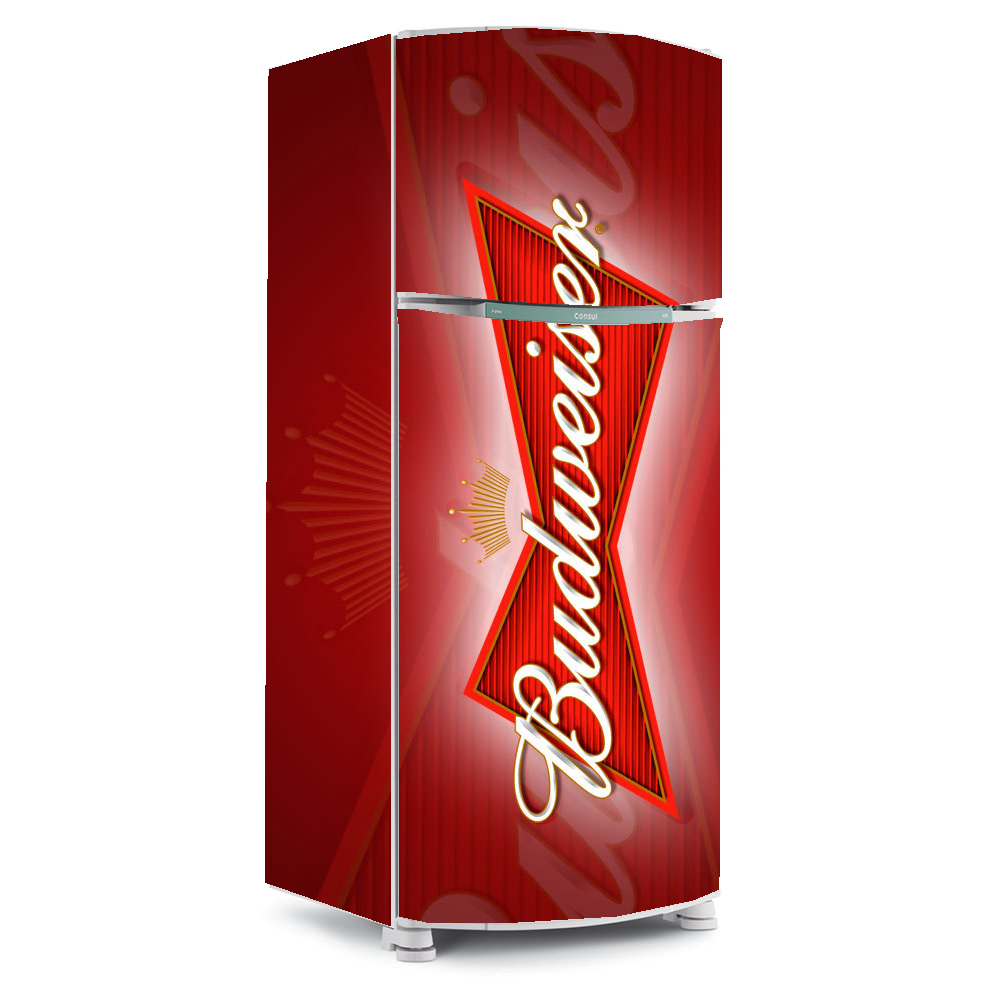 adesivo para envelopamento de geladeira cerveja budweiser Adesivo De Geladeira E Fogao ~ adesivo para envelopamento de geladeira cerveja budweiser