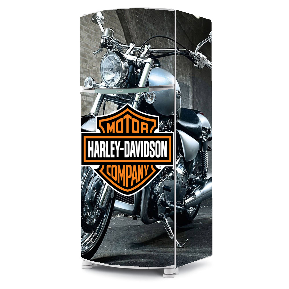 Adesivo para Geladeiras Harley Davidson Arte e Cores Adesivos Para Onibus De Banda ~ Adesivo para Geladeiras Harley Davidson Arte e Cores