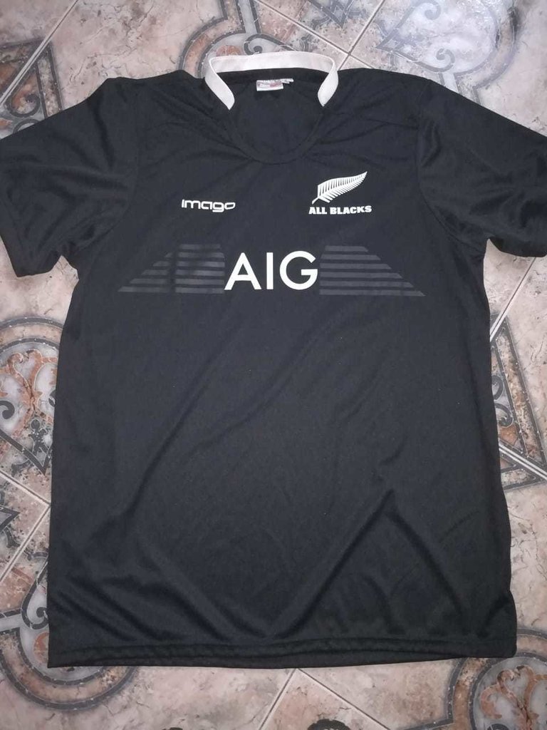 camiseta de los all black