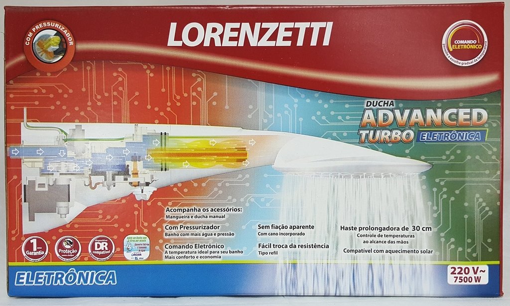 ducha advanced lorenzetti ducha lorenzetti advanced turbo eletr 244 nica 220v ducha advanced lorenzetti ducha lorenzetti advanced turbo eletr 244 nica 220v
