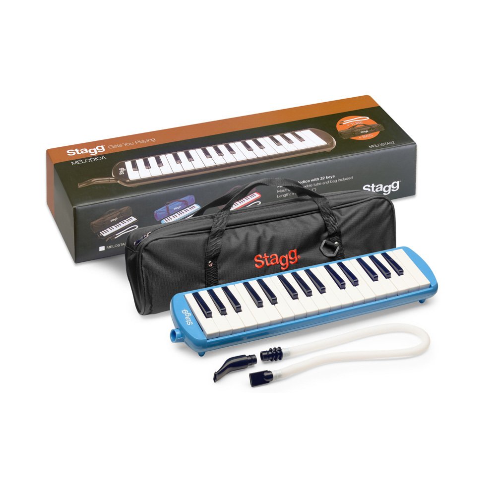 Escaleta Melódica Stagg 32 Teclas Azul ES0020