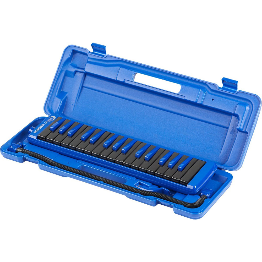 Escaleta Hohner Melódica Ocean BlueBlack 32 Teclas C/ Maleta ES0004