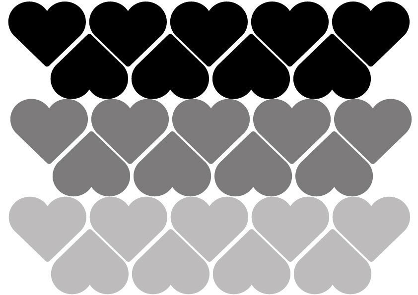 Adesivo Coração - Comprar em Bubblebee