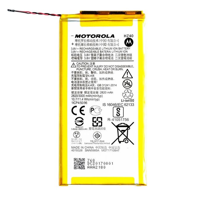 Bateria Motorola HZ40 XT1710 Moto Z2 Play Original por Mayor