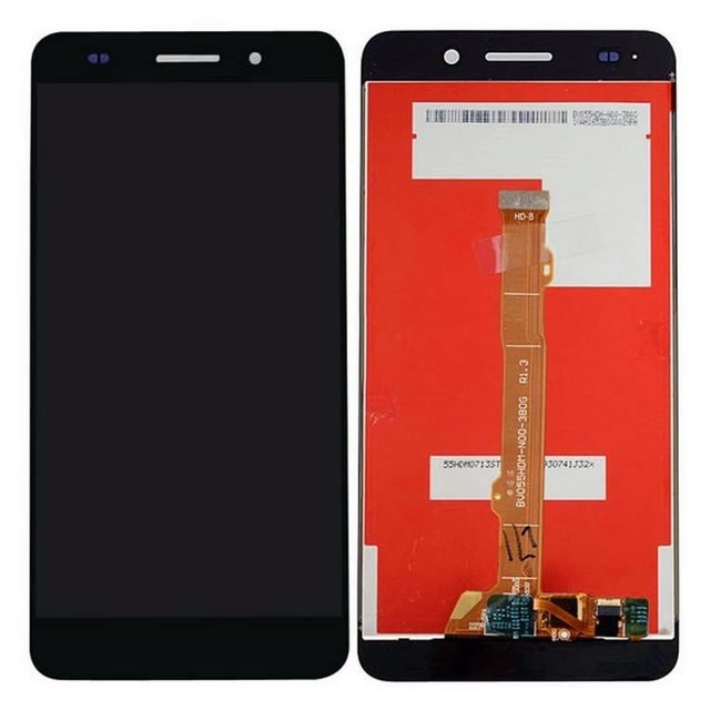 Custodia Per Huawei Y6 II (Cam-L21/L23/L03) - Cover Flip In Pelle PU + Guscio In Silicone - Protezione A 360° Con Slot Per Carte - 3