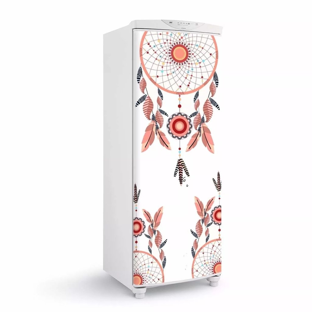 Adesivo de geladeira envelopamento Porta Filtro dos sonhos Desenho Adesivo De Geladeira E Fogao ~ Adesivo de geladeira envelopamento Porta Filtro dos sonhos Desenho