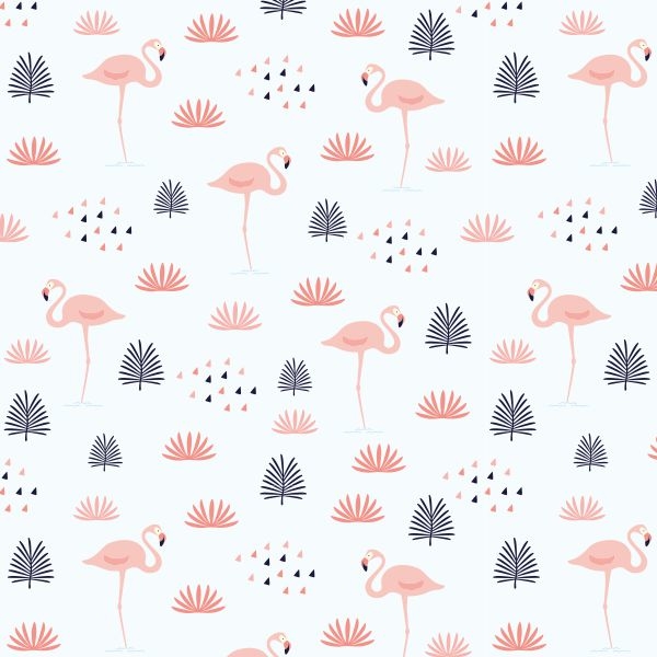 Papel de Parede Flamingo Cores Claras Adesivo De Parede Flamingo ~ Papel de Parede Flamingo Cores Claras