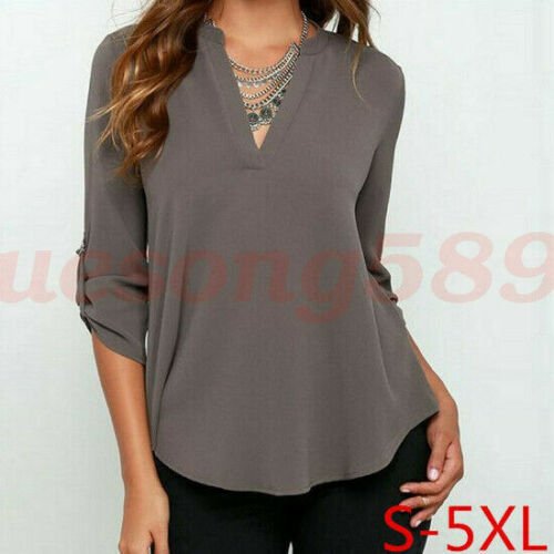 camisa escote v