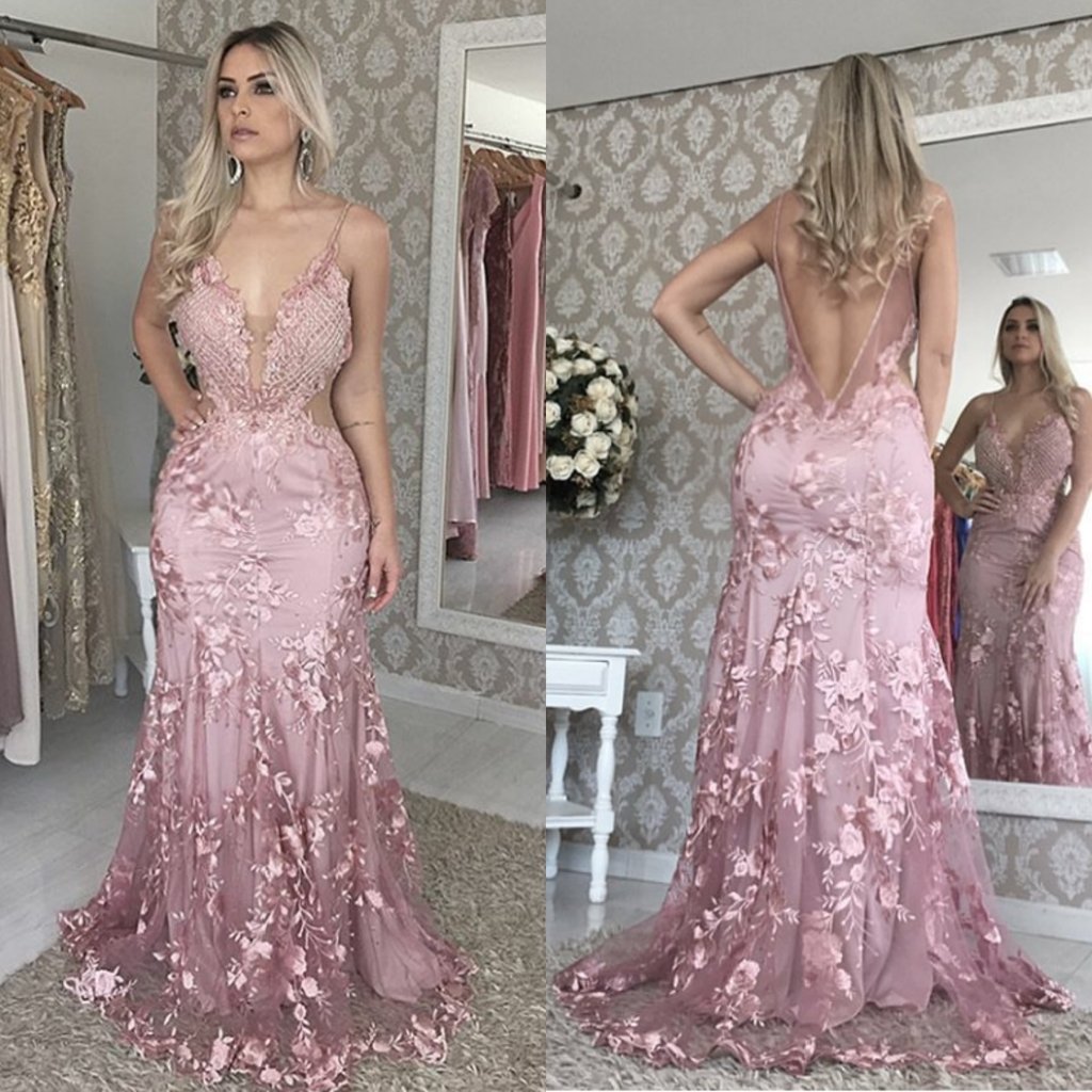 vestido saia sereia