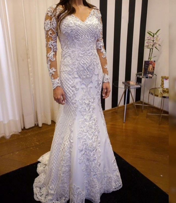 sereia vestido de noiva