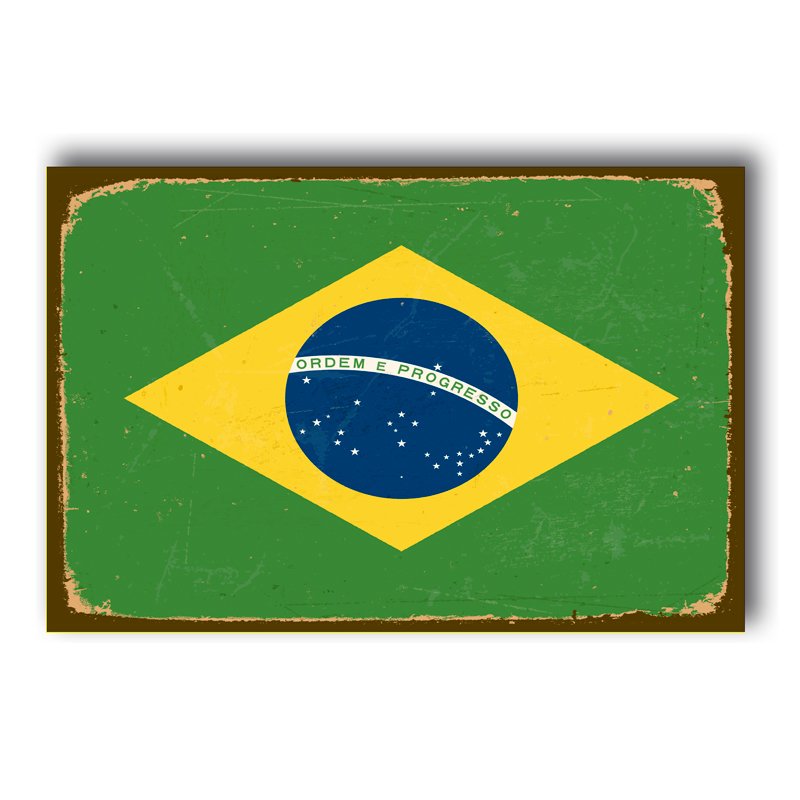 Placa Brazil PLACA BRASIL