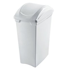Cesto De Residuos Basura Plastico Vaiven 15lt. Sanremo Slim