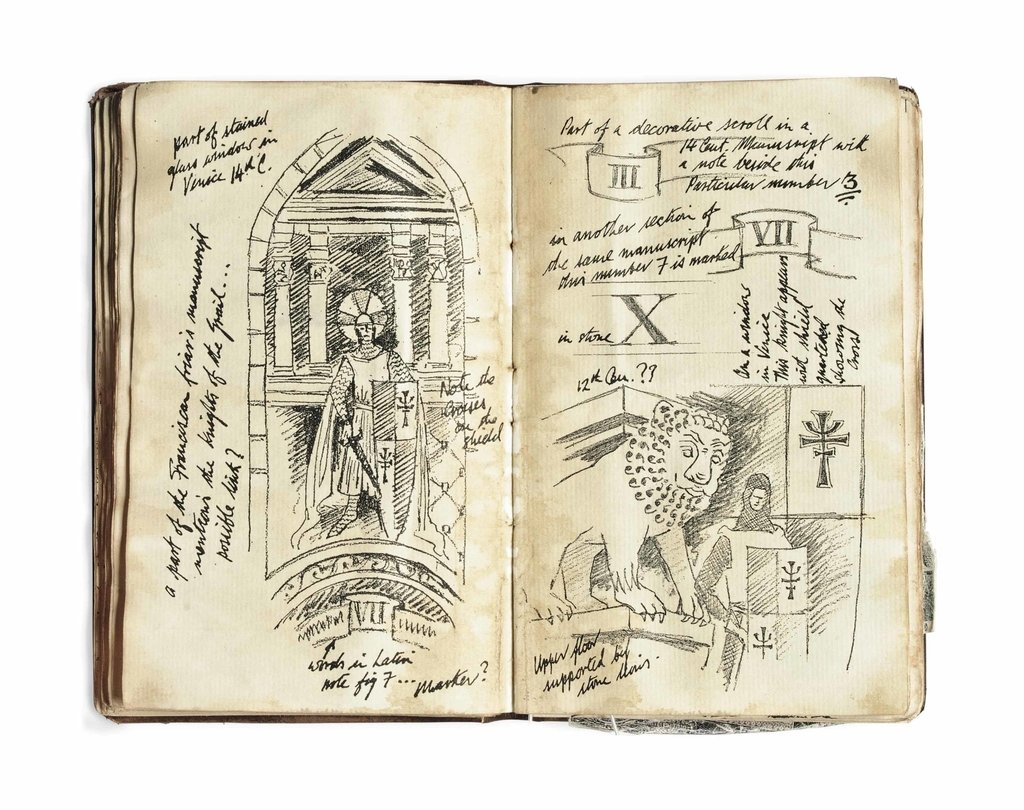 Cuadro Con Marco Pagina Del Diario Indiana Jones Y La Ultima Cruzada