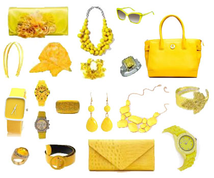 Vani fashion busca accesorios de moda por color amarillo