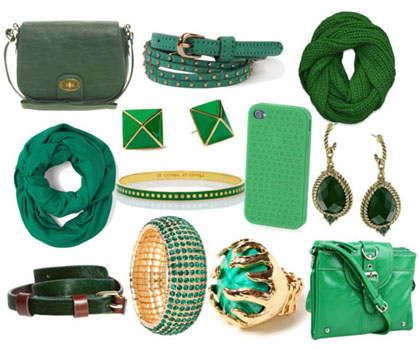 Vani fashion busca accesorios de moda por color verde
