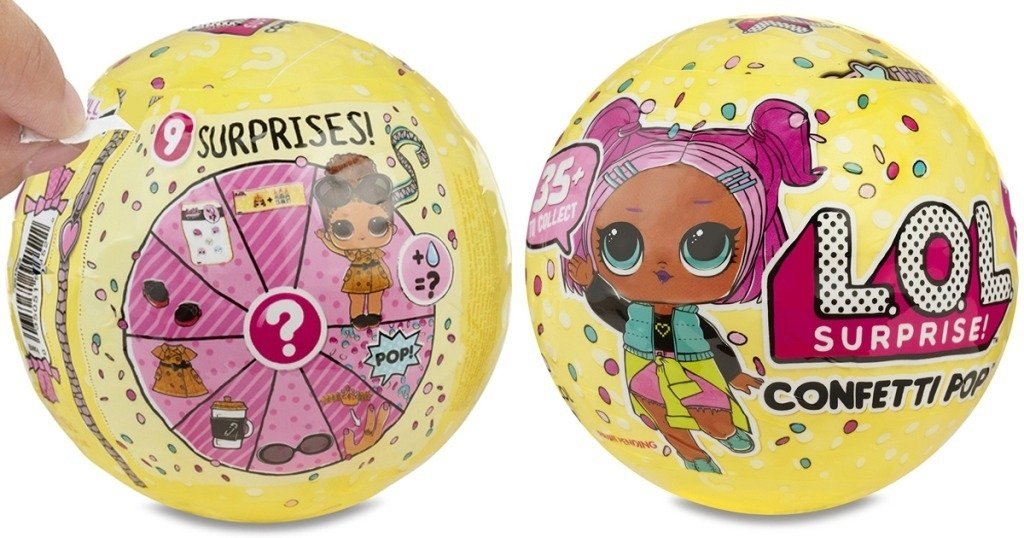 caja de lol surprise confetti pop