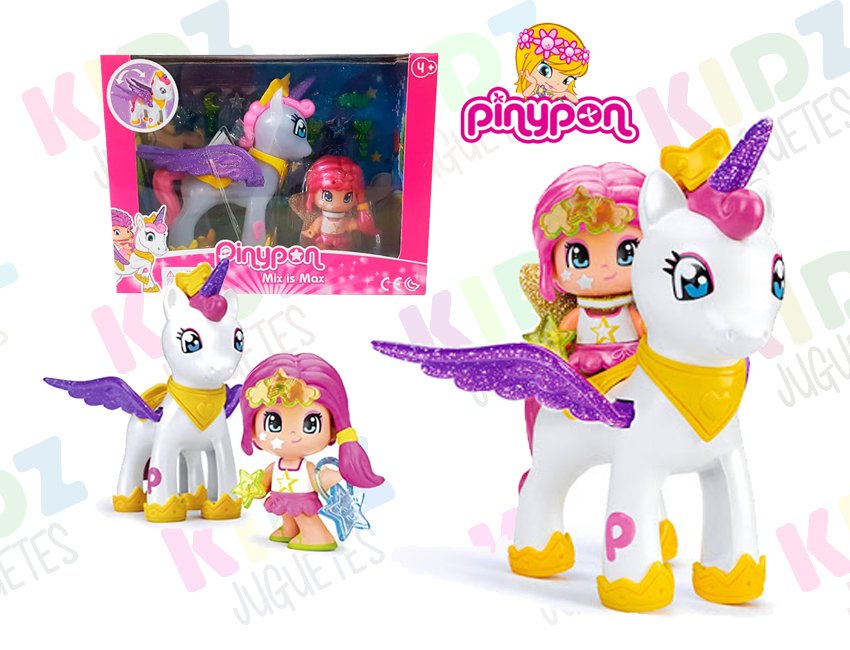 pinypon mix is max unicornio