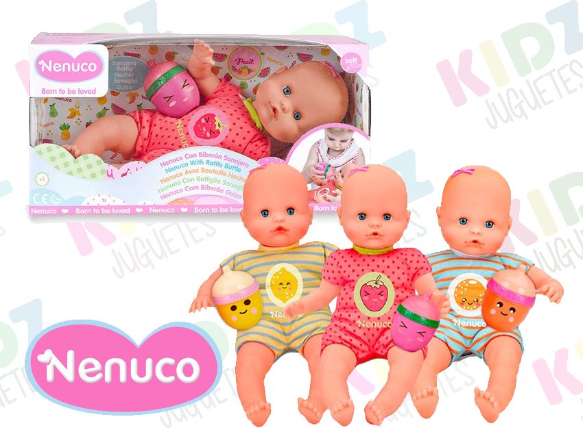 nenuco biberon sonajero