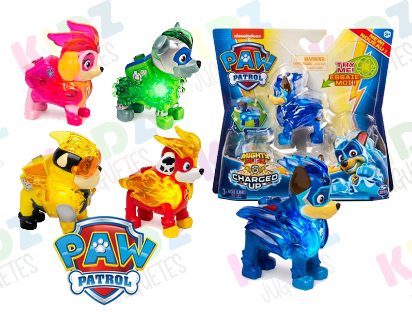 juguetes de paw patrol mighty pups