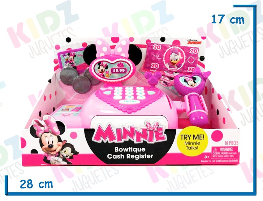 caja registradora juguete minnie