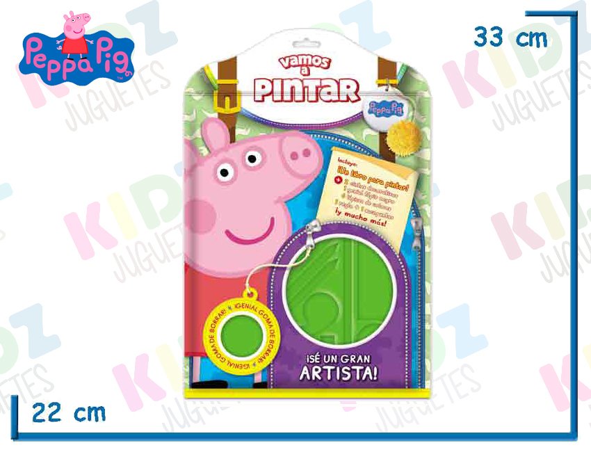 Peppa Dibujo A De Pig Set Juguetes Kidz Vamos Pintar dCWxoBer