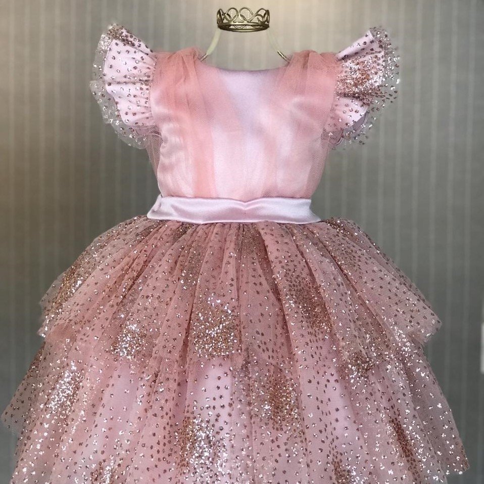 vestido de bailarina 1 ano