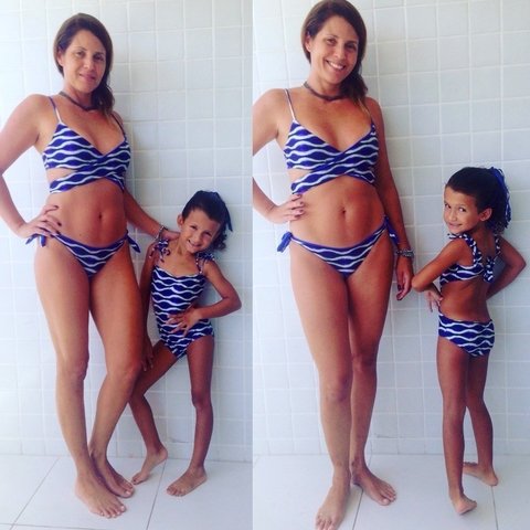 roupas fitness mae e filha