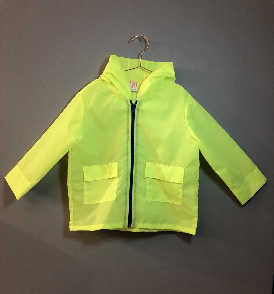 jaqueta corta vento neon