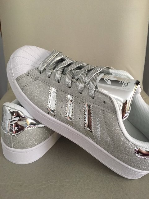 adidas plata glitter superstar discount code for 643d9 22b1c