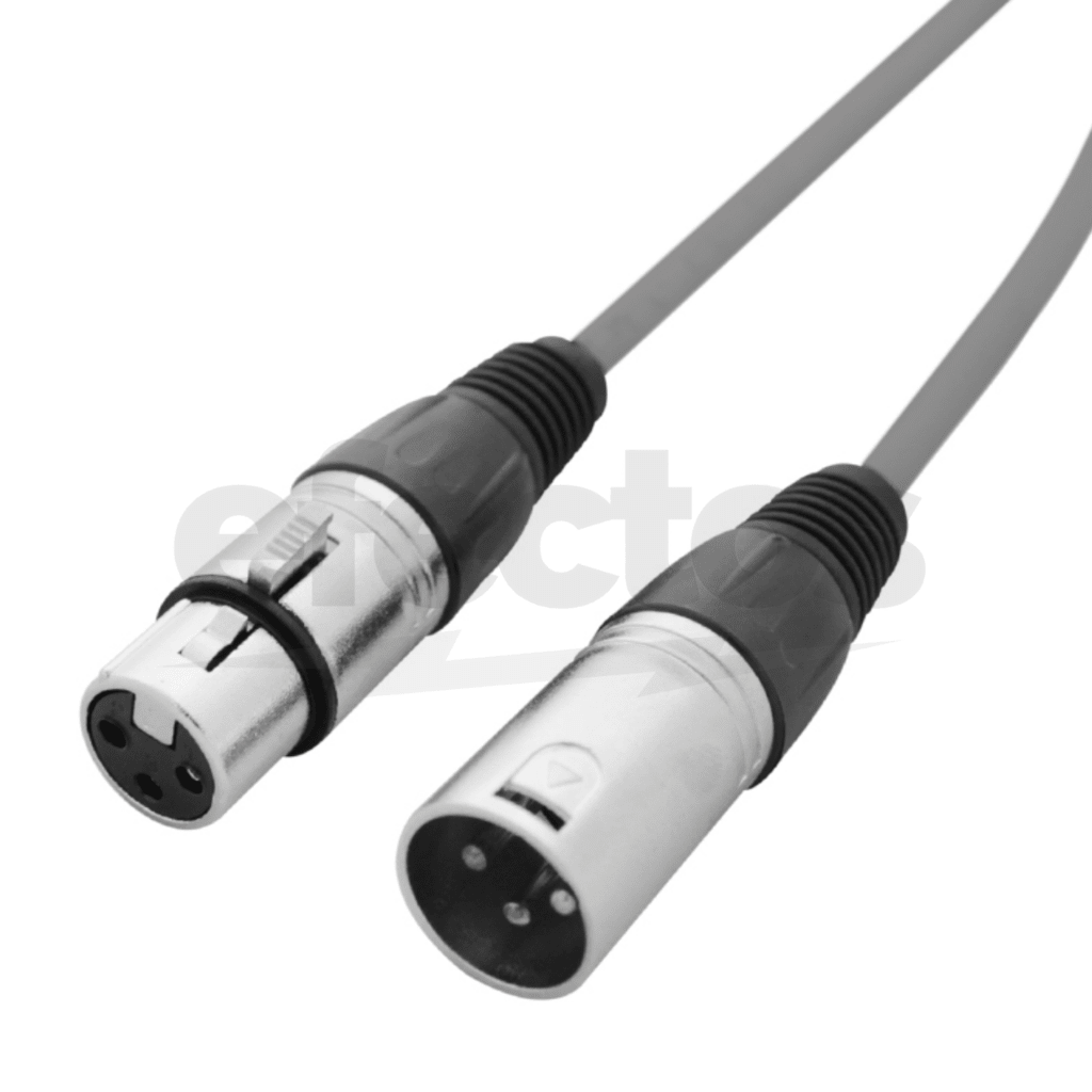 30m Cable DMX 3Pin Macho XLR 3Pin Hembra XLR