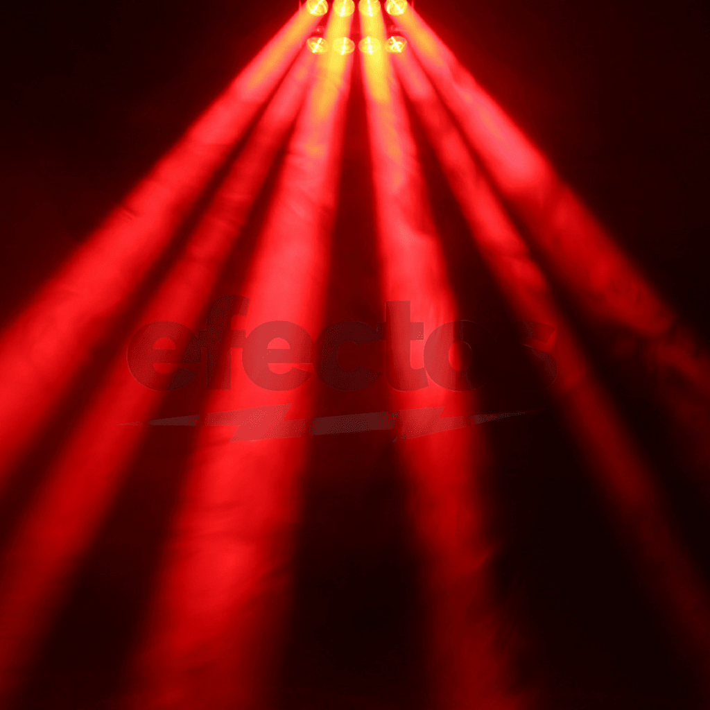 Cabeza Movil Spider Beam 8x10w Rgbw Efecto Led Dmx Dj Luces Discoteca