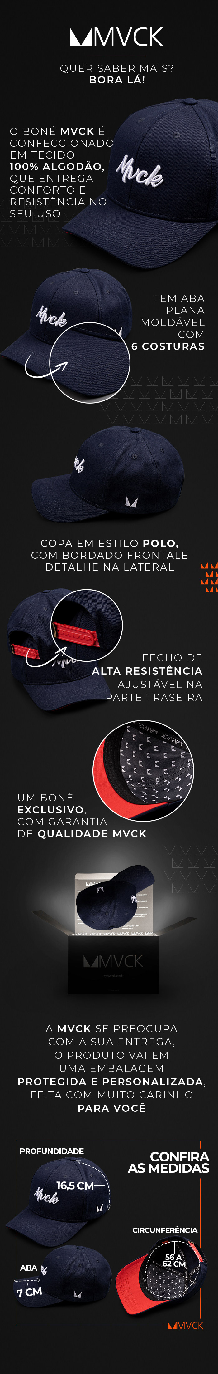 Definicao Boné Aba Curva Marinho Bordado Classic