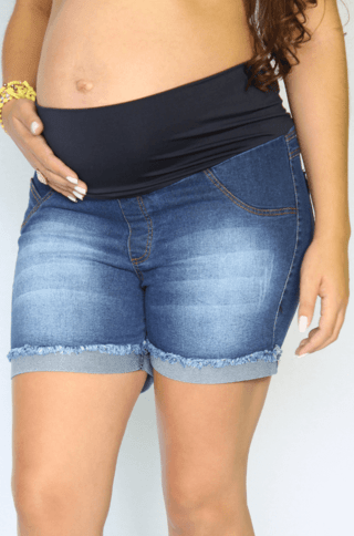 bermuda jeans gestante