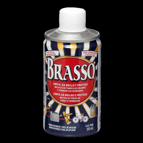 BRASSO LIMPA METAIS POLIDOR 200 ML