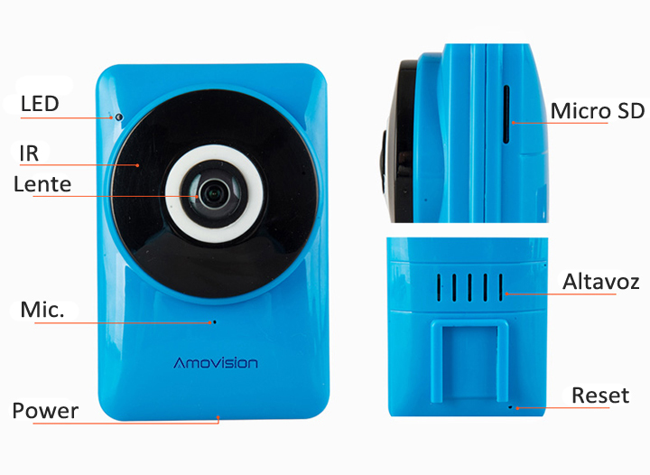 180° Panorámica HD - Smart Camera