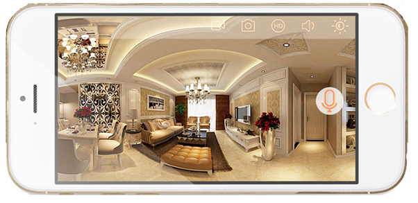 180° Panorámica HD - Smart Camera
