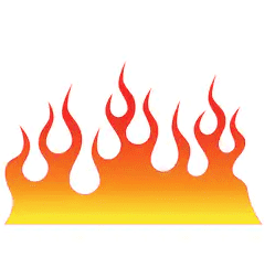 Cortante Fuego Tira Llamas 12x7 5 Cms Alto C2016