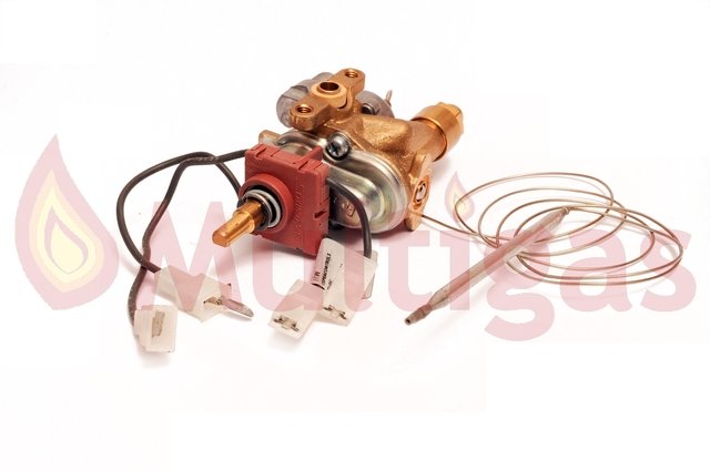 TERMOSTATO HORNO COCINA LONGVIE ARISTON. VASTAGO 6MM