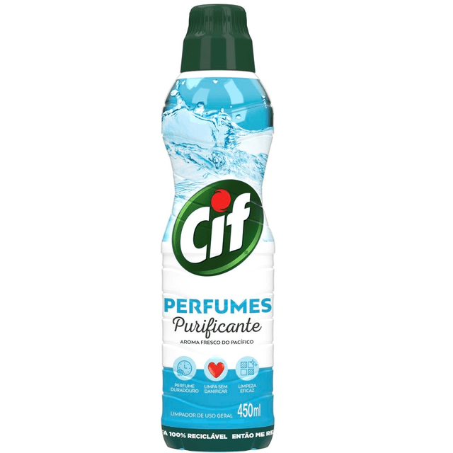 LIMPADOR CIF PERFUMADO 450ML PURIFICANTE (7891150071513)