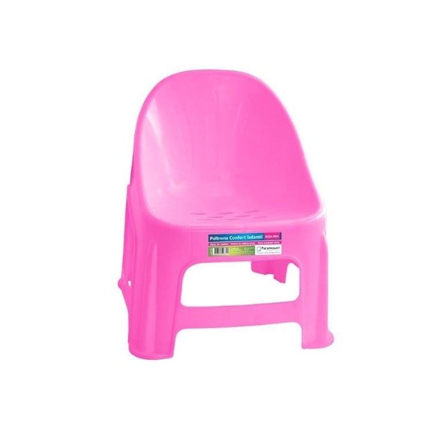 POLTRONA INFANTIL ROSA PARAMOUNT CÓDIGO 579 (7898943561954)