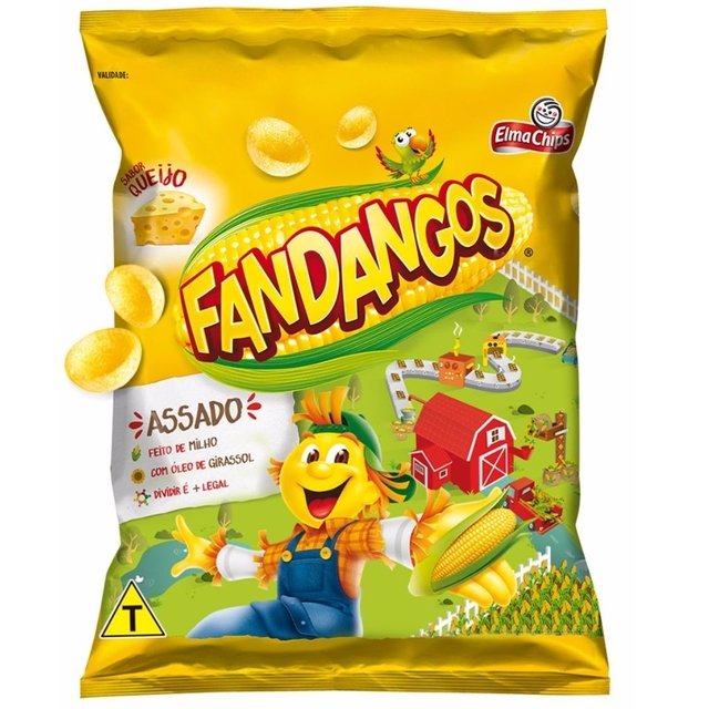 FANDANGOS QUEIJO ELMA CHIPS 44G (7892840814373)