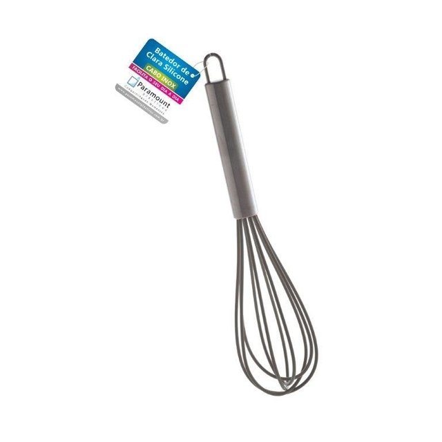 BATEDOR CLARAS SILICONE CABO INOX PARAMOUNT CÓD.647 (7898943561367)