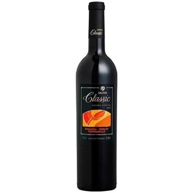 VINHO SALTON CLASSIC 750ML BONARDA MERLOT TEMPRANILLO (7791540049552)