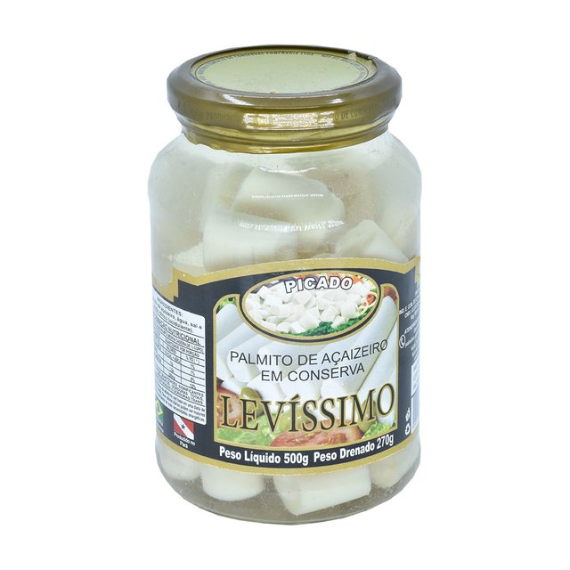 PALMITO LEVÍSSIMO PICADO 270G (7898169320212)