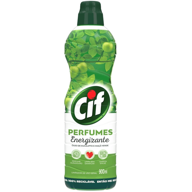 LIMPADOR CIF PERFUMADO 900ML ENERGIZANTE (7891150071537)