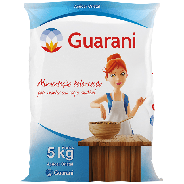 AÇÚCAR CRISTAL GUARANI 5KG (7896109800039)