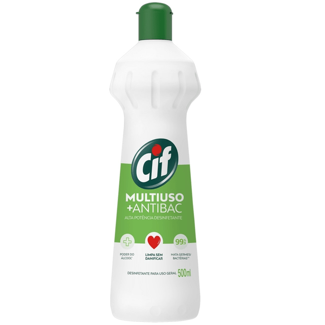 LIMPADOR CIF MULTIUSO 500ML ANTIBAC (7891150071742)